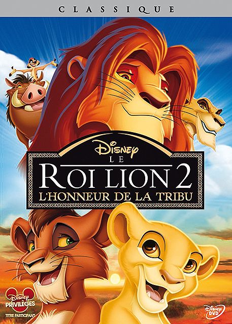 LE ROI LION 2 L'HONNEUR DE LA TRIBU